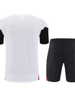 Homme Manchester United Ensemble d’Entraînement Court Blanc II 2025/26