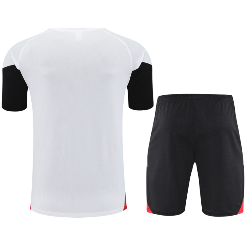 Homme Manchester United Ensemble d’Entraînement Court Blanc II 2025/26