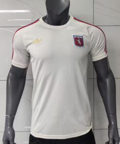 T-Shirt Homme Olympique Lyonnais 75e Anniversaire Blanc 2025/26