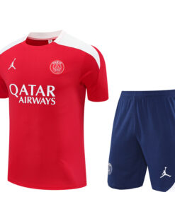 Tenue d’Entraînement Courte Homme PSG x Jordan Rouge 2025/26
