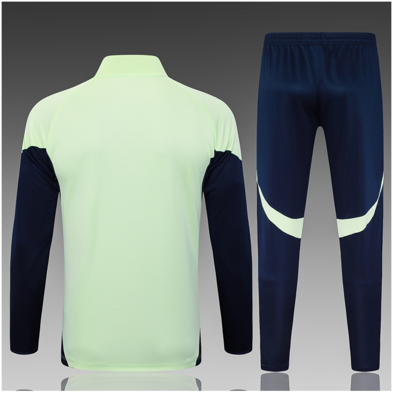 Survêtement d’entraînement enfant Real Madrid – veste et pantalon – vert clair 2025/26