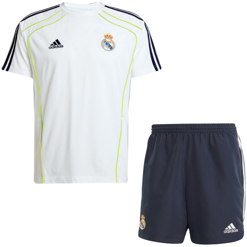enfants Real Madrid UBP White Jersey 2025/26