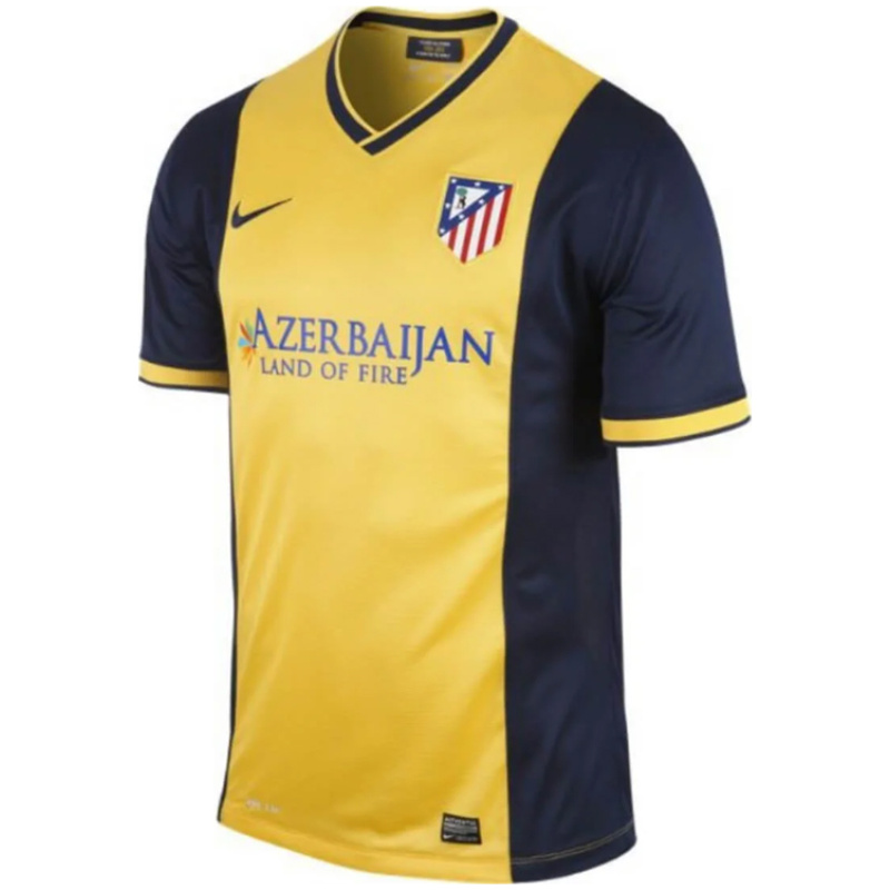 Maillot Extérieur Rétro Atletico Madrid 2013/14 Homme