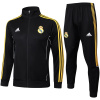 Ensemble d’Entraînement Real Madrid Homme – Veste et Pantalon – Noir 2025/26