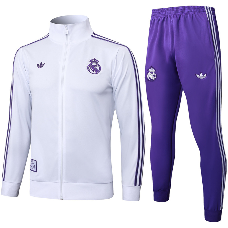 Survêtement de training Real Madrid Homme Blanc 2025/26