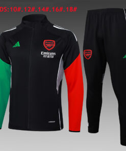 Survêtement d’Entraînement Arsenal Enfant Veste + Pantalon Noir 2025/26