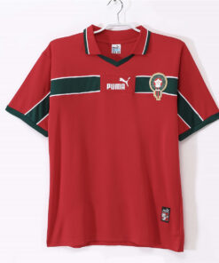 Homme Maroc Rétro Maillot Extérieur 1998