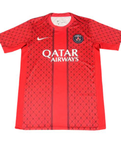 Maillot d’Entraînement Court PSG Homme Rouge 2025/26
