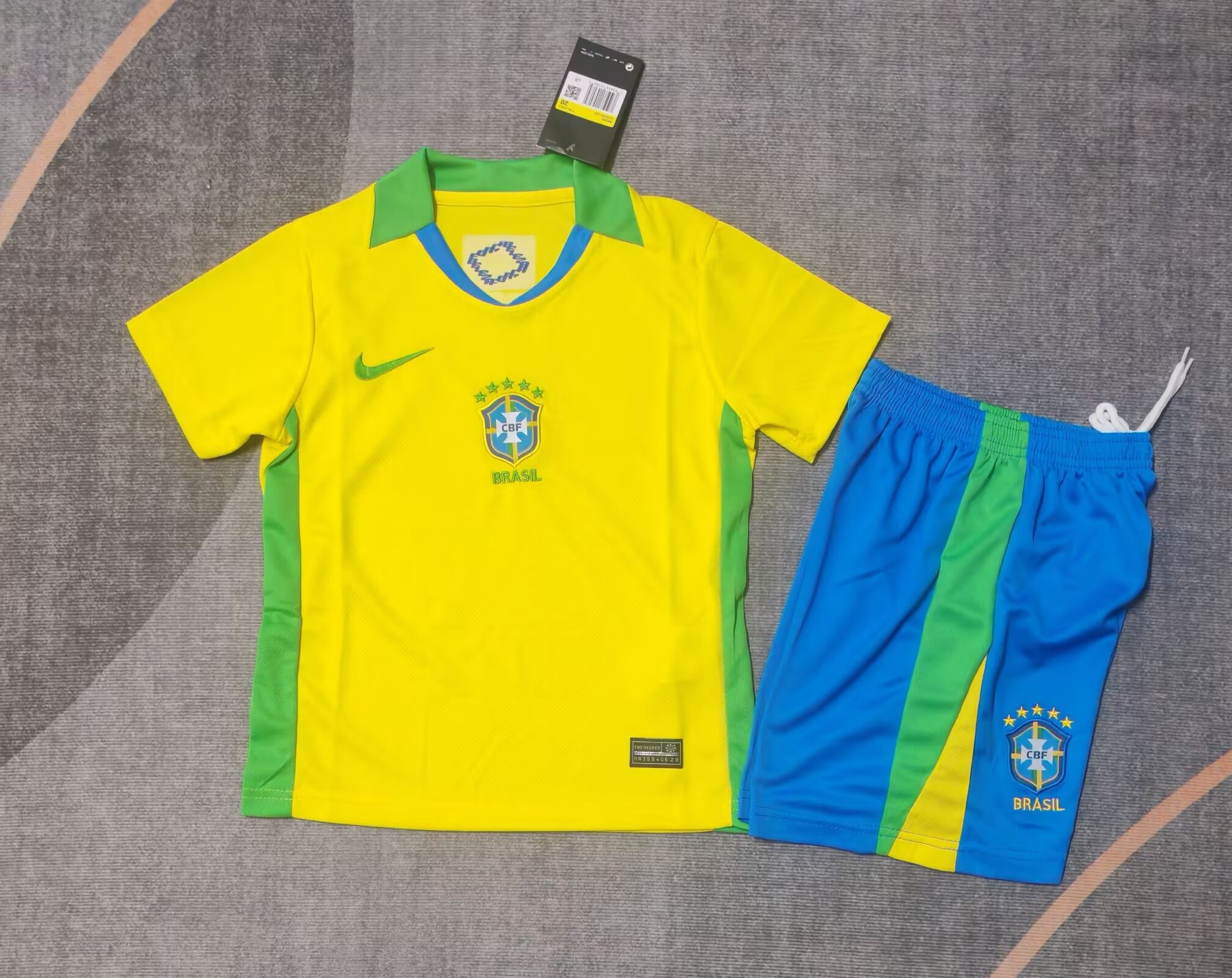 enfants Brazil domicile Jersey 2025