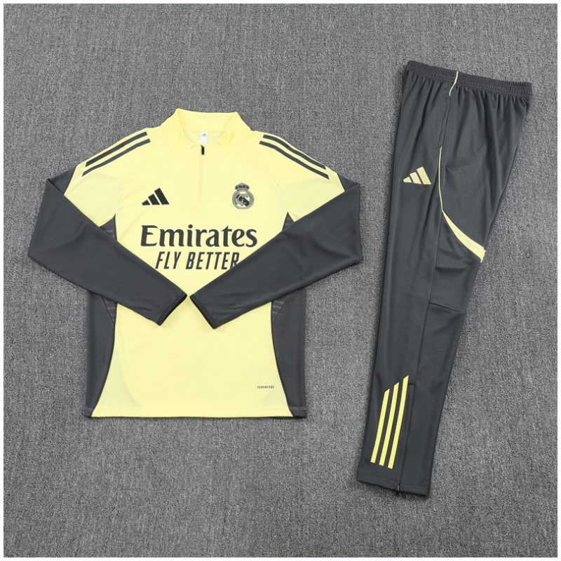 Survêtement d’entraînement Enfant Real Madrid Jaune 2025/26