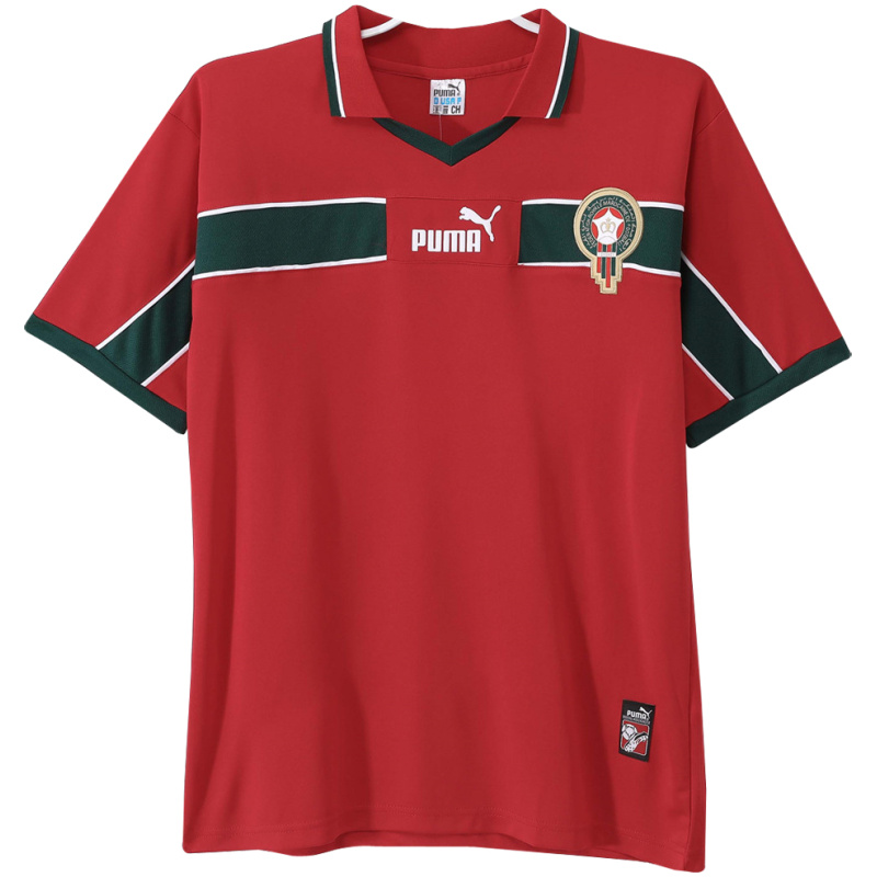 Homme Maroc Rétro Maillot Extérieur 1998