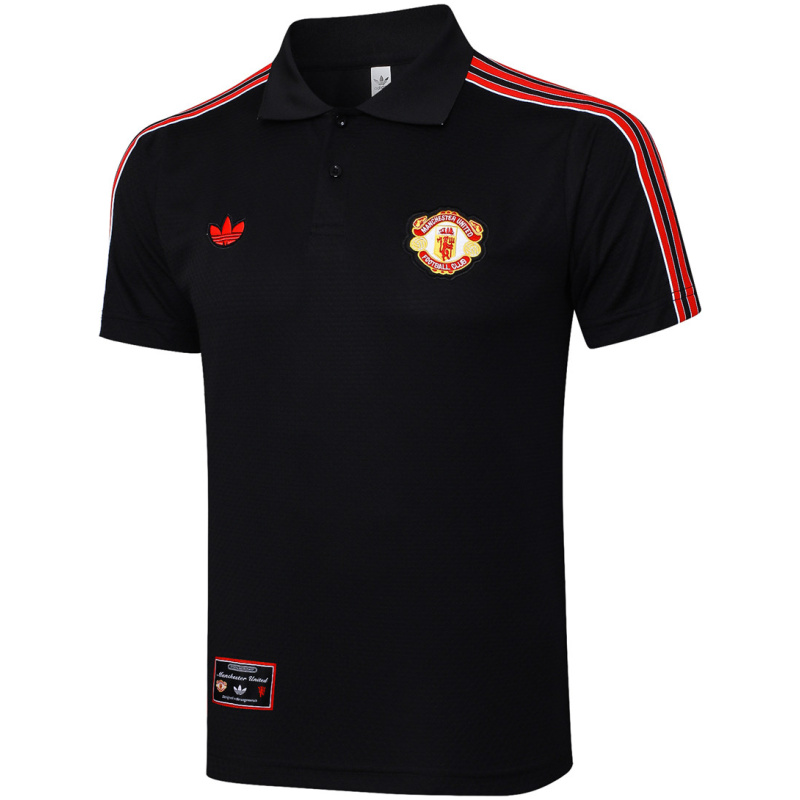 Polo Homme Manchester United Noir II 2025-2026