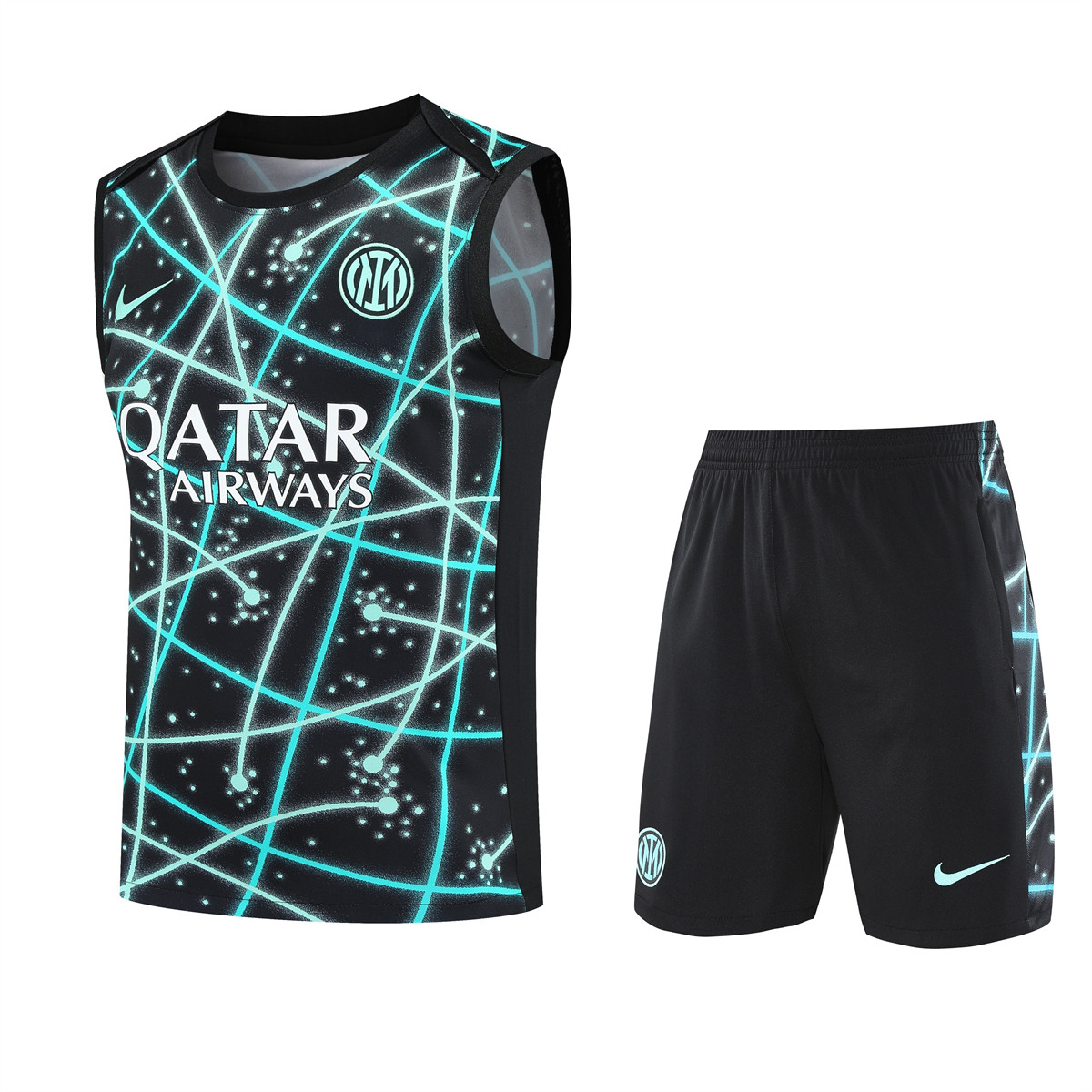 Maillot Inter Milan Homme Noir 2025/26