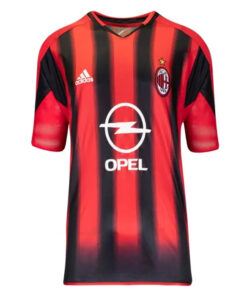 Maillot domicile rétro AC Milan 2004/05 pour homme
