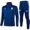 Tenue d’Entraînement Real Madrid Homme Veste + Pantalon Bleu Marine 2025/26