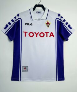 Homme ACF Fiorentina Maillot Extérieur Rétro 1999/2000