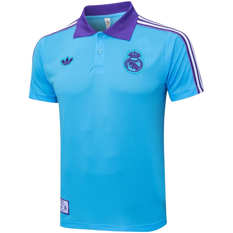 Polo Real Madrid Homme Bleu 2025/26