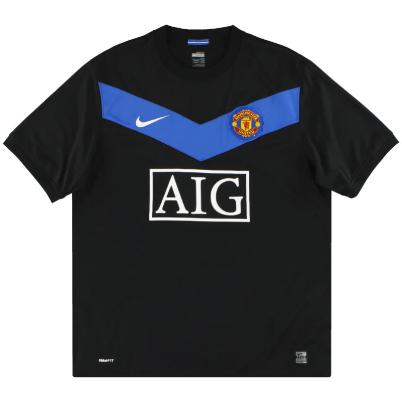 Maillot Extérieur Rétro Manchester United Homme 2009/10