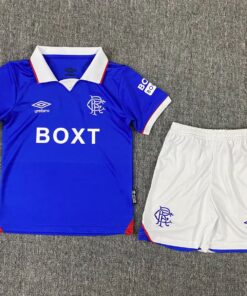 Maillot domicile des Rangers pour enfants 2025/26