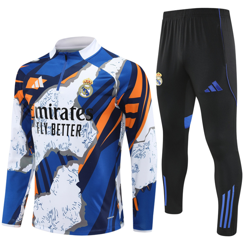 Survêtement Real Madrid Bleu Homme 2025/26