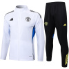 Survêtement d’entraînement homme Manchester United Veste + Pantalon Blanc 2025/26
