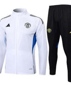 Survêtement d’entraînement homme Manchester United Veste + Pantalon Blanc 2025/26