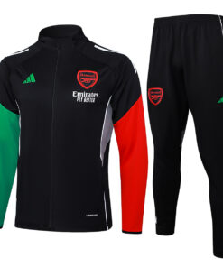Survêtement d’entraînement Arsenal pour Homme – Veste et Pantalon – Noir 2025/26