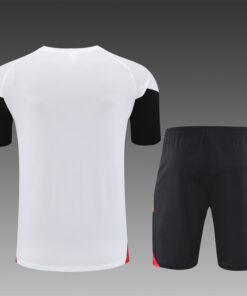 Enfants Manchester United Tenue d’Entraînement Courte Blanche II 2025/26
