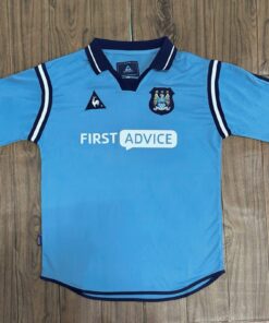 Maillot rétro domicile Manchester City 2002/03 pour homme