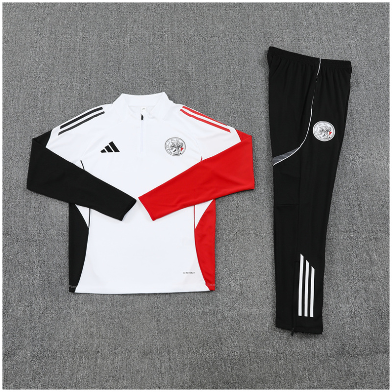 Maillot d’Entraînement Enfants Ajax Blanc 2025/26