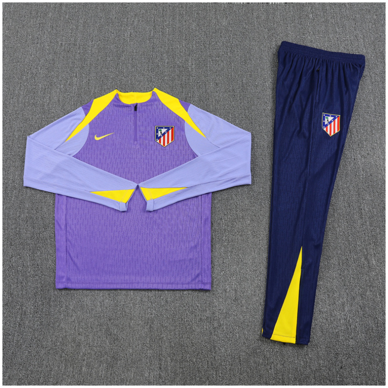 Enfants Atletico Madrid Tenue d’entraînement Violet 2025/26