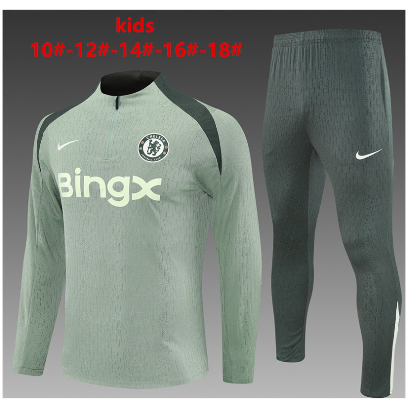 Survêtement d’entraînement Enfants Chelsea Vert Clair 2025/26