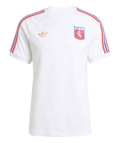 T-Shirt Homme Olympique Lyonnais 75e Anniversaire Blanc 2025/26