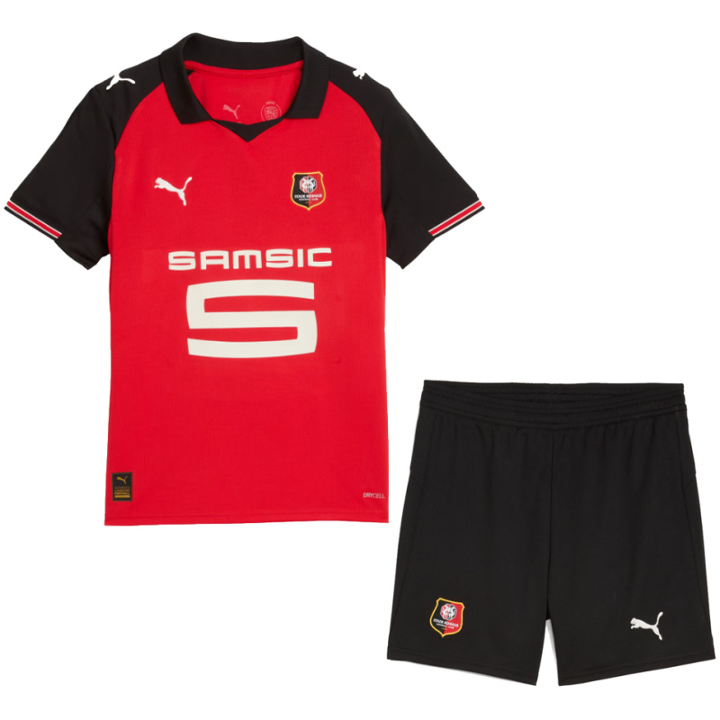 Maillot Domicile Enfant Stade Rennais 2025/26