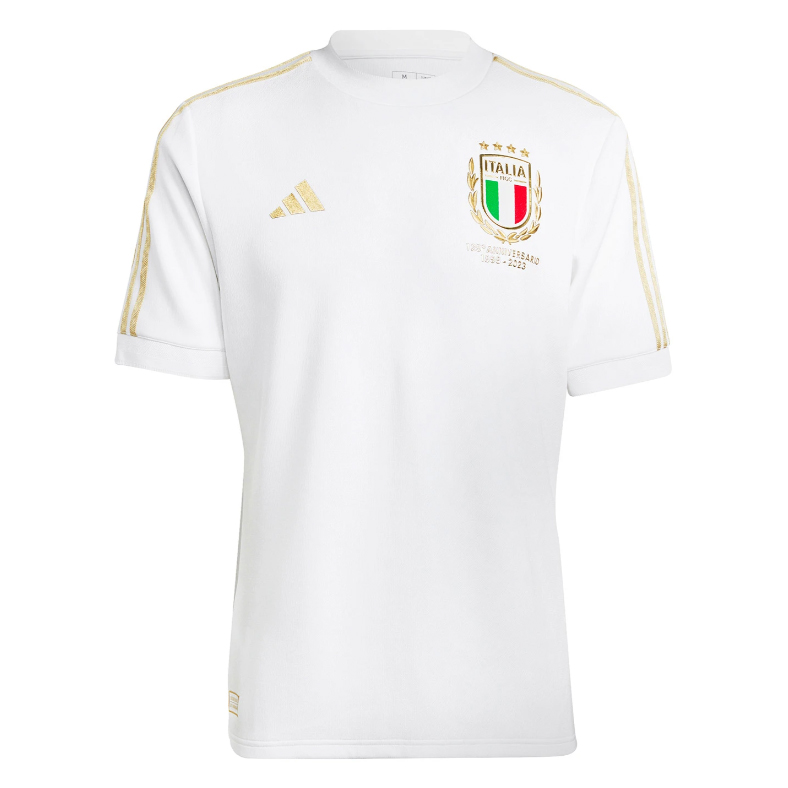 Maillot Homme Italie 125e Anniversaire Blanc 2025