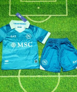 Maillot Bleu Édition Spéciale Enfant Napoli 2025/26
