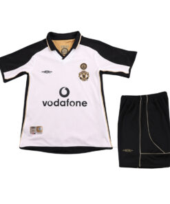 Maillot Réversible Rétro Manchester United du Centenaire pour Enfants 2001/02