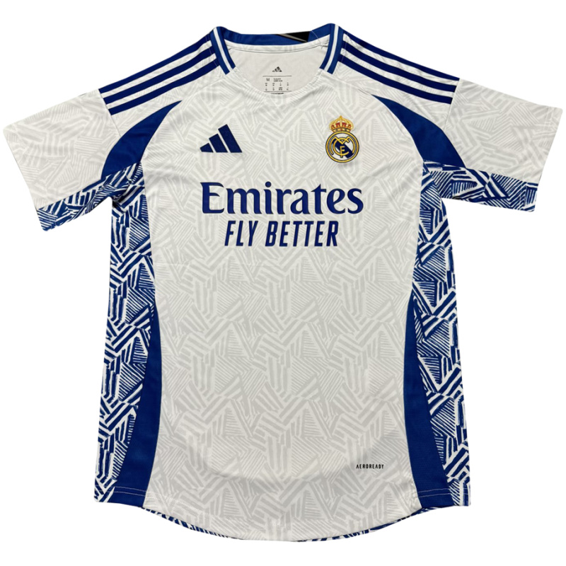 Homme Real Madrid Maillot d’entraînement court Blanc 2025/26