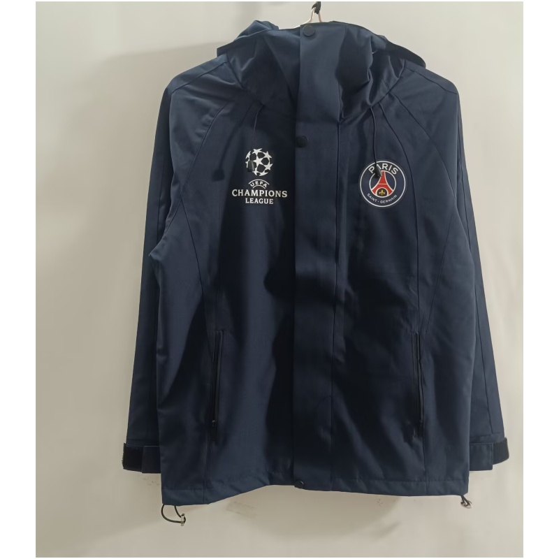 Veste Homme PSG veste coupe-vent Par Tous les Temps Champions League Royal 2025/26