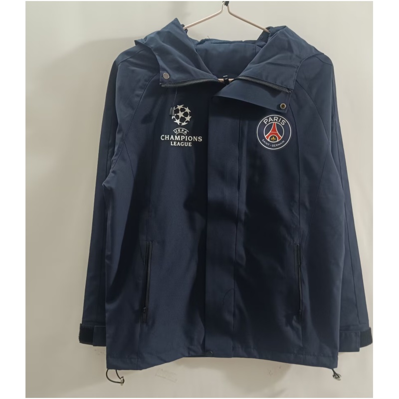 Veste Homme PSG veste coupe-vent Par Tous les Temps Champions League Royal 2025/26