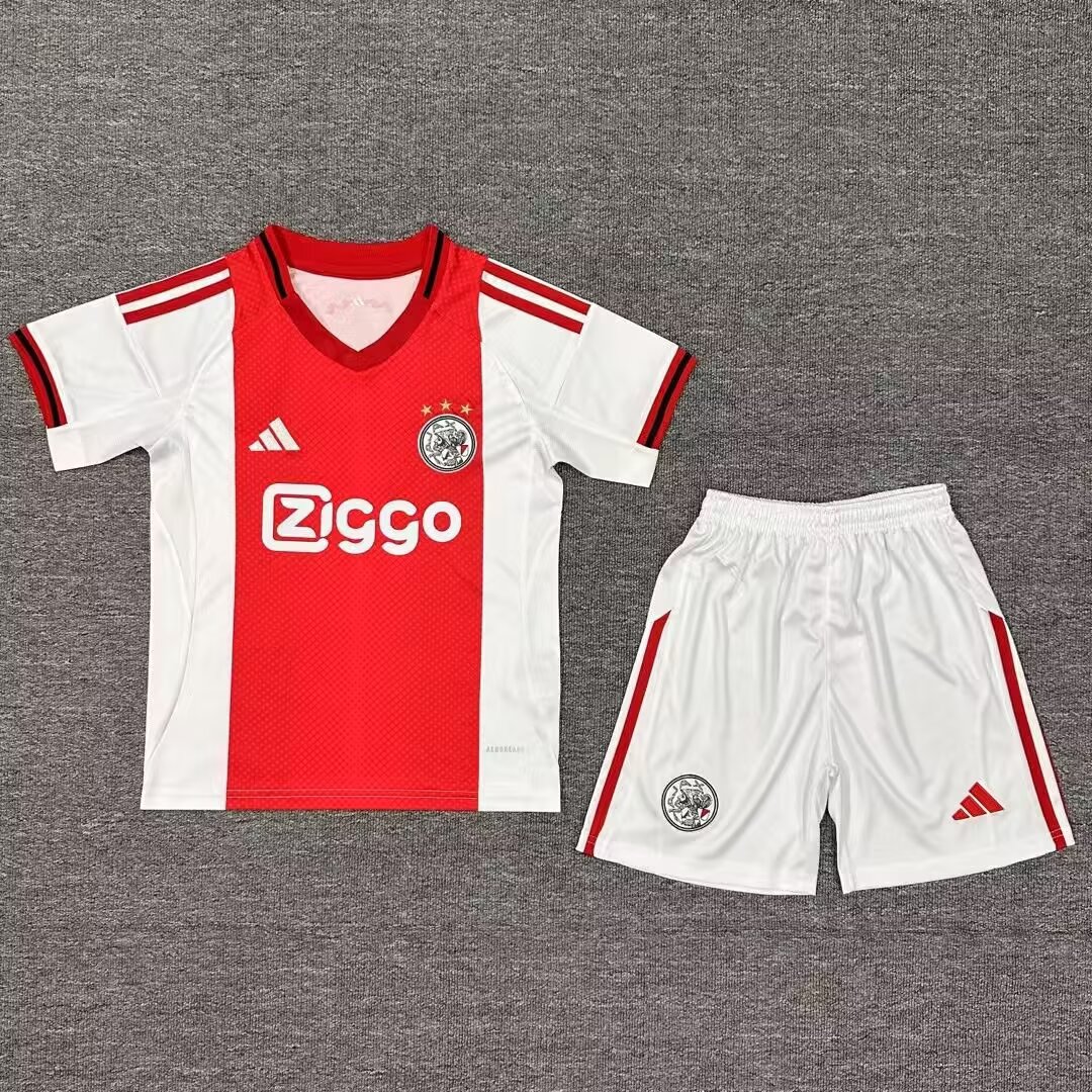 Maillot domicile Ajax 2025/26 pour enfant