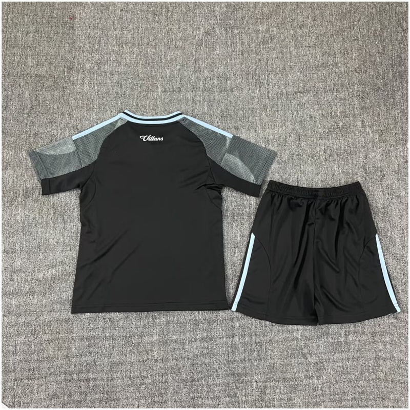 Maillot Extérieur Aston Villa Enfants 2025/26