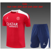 Enfants PSG x Jordan Ensemble d’Entraînement Short Rouge 2025/26