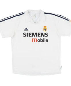 Maillot domicile rétro Real Madrid Homme 2002/03