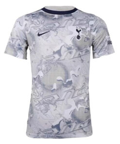 Maillot d’Entraînement Court Tottenham Hotspur Homme Gris Clair 2025/26