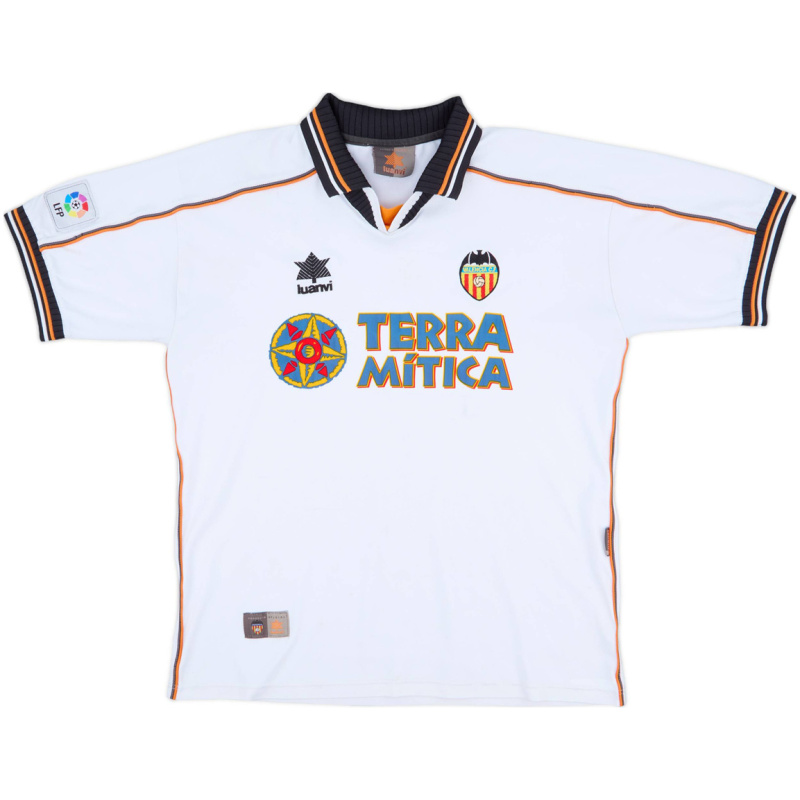 Maillot domicile rétro Valencia Homme 1999/2000