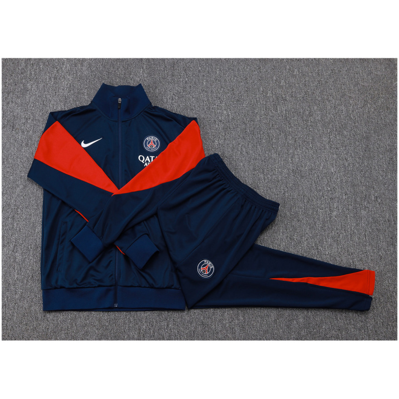 d’Entraînement Officielle Enfants PSG Veste + Pantalon Bleu Marine 2025/26