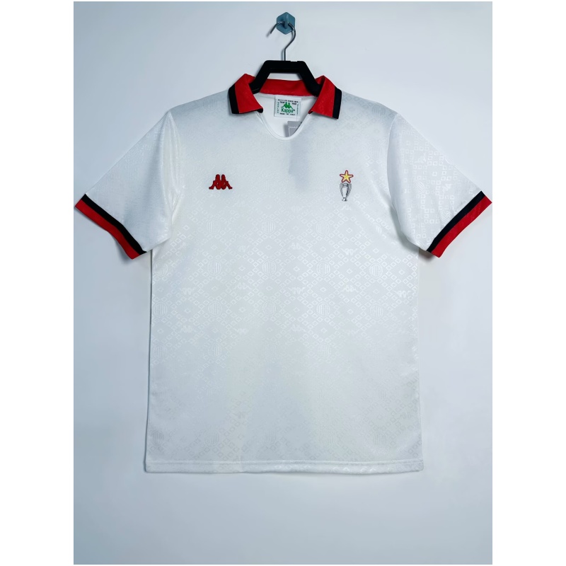 Maillot Extérieur Rétro AC Milan Homme 1989-1990