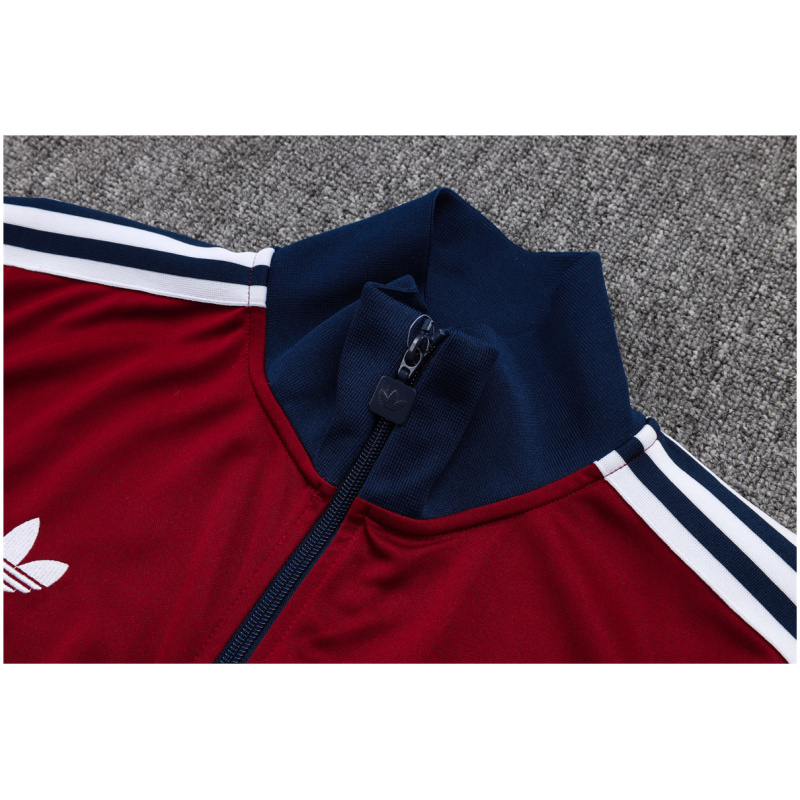 Survêtement d’Entraînement Arsenal Homme Veste + Pantalon Rouge Vin Collection 2025/26