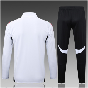 Tenue d’entraînement Enfants Liverpool Veste + Pantalon Blanc saison 2025/26